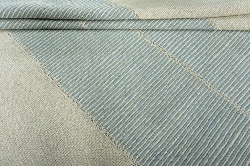 Full view of New Modern Design rug from Iran / Persia, 310 × 204 cm in Beige tones