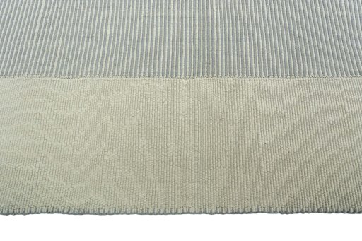 Close-up detail of New Modern Design rug from Iran / Persia showing Wool weave
