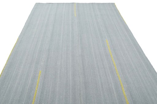 Surface texture of New Modern Design rug with natural Wool and intricate pattern