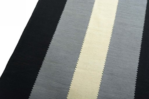 Surface texture of New Modern Design rug with natural Wool and intricate pattern