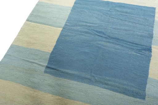 Surface texture of New Modern Design rug with natural Wool and intricate pattern