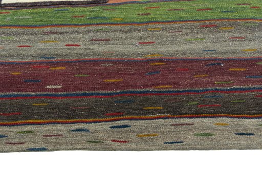 Central medallion detail of New Modern Design rug from Iran / Persia