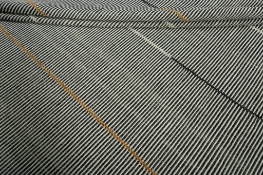 Full view of New Modern Design rug from Iran / Persia, 368 × 292 cm in Gray tones