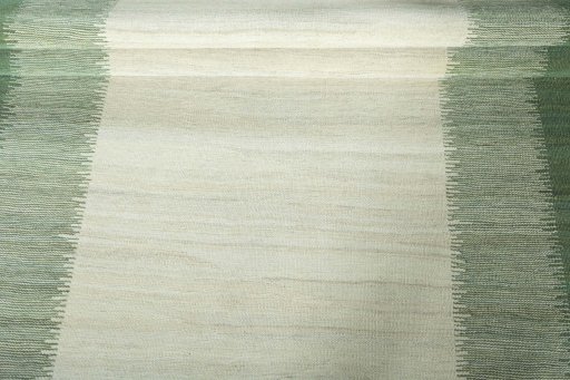Full view of New Modern Design rug from Iran / Persia, 214 × 154 cm in Beige tones