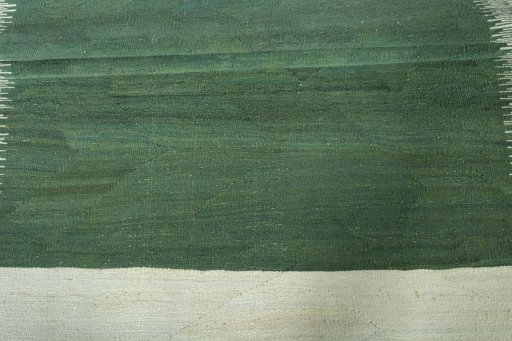 Full view of New Modern Design rug from Iran / Persia, 192 × 155 cm in Green tones