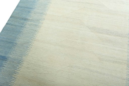 Surface texture of New Modern Design rug with natural Wool and intricate pattern