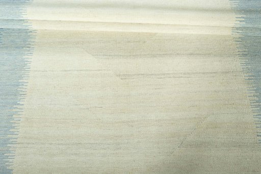 Full view of New Modern Design rug from Iran / Persia, 242 × 172 cm in Beige tones
