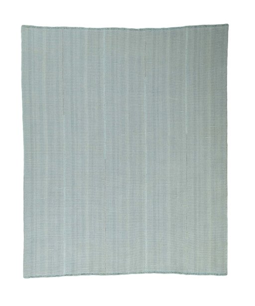 Full view of New Modern Design rug from Iran / Persia, 300 × 256 cm in Blue tones