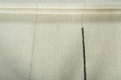Full view of New Modern Design rug from Iran / Persia, 202 × 154 cm in Beige tones