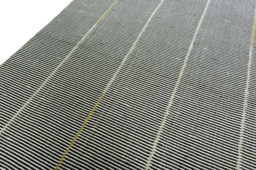 Surface texture of New Modern Design rug with natural Wool and intricate pattern
