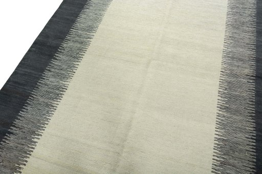 Surface texture of New Modern Design rug with natural Wool and intricate pattern