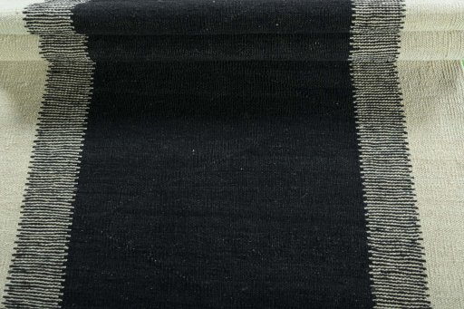 Full view of New Modern Design rug from Turkey, 304 × 83 cm in Gray tones