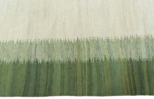 Close-up detail of New Modern Design rug from Turkey showing Wool weave