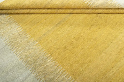Full view of New Modern Design rug from Turkey, 257 × 174 cm in Yellow tones