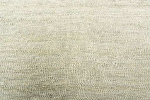Backside of handmade New Modern Design rug showing knot structure and weave density