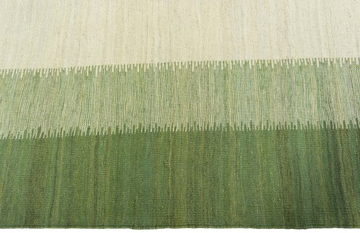 Close-up detail of New Modern Design rug from Turkey showing Wool weave