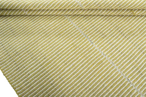 Full view of New Modern Design rug from Turkey, 240 × 176 cm in Yellow tones