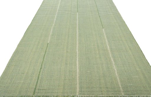 Close-up detail of New Modern Design rug from Turkey showing Wool weave