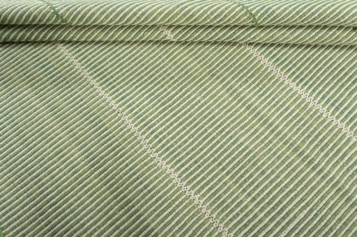 Full view of New Modern Design rug from Turkey, 302 × 206 cm in Green tones