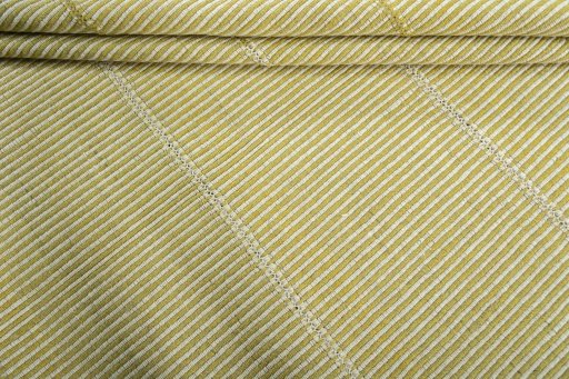 Full view of New Modern Design rug from Turkey, 303 × 207 cm in Yellow tones