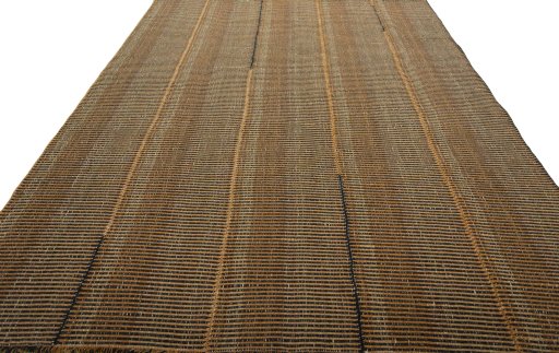 Close-up detail of New Modern Design rug from Turkey showing Wool weave