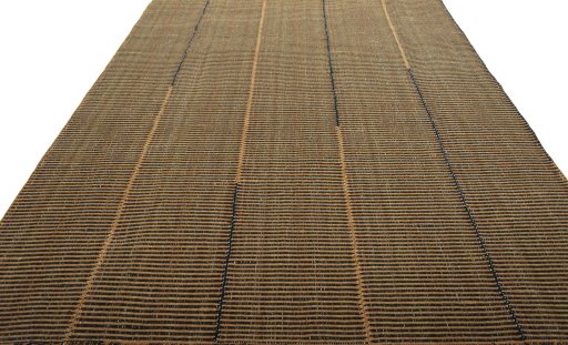 Close-up detail of New Modern Design rug from Turkey showing Wool weave