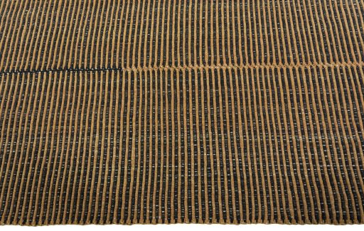 Close-up detail of New Modern Design rug from Turkey showing Wool weave