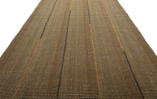 Close-up detail of New Modern Design rug from Turkey showing Wool weave