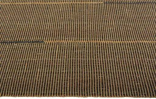 Close-up detail of New Modern Design rug from Turkey showing Wool weave