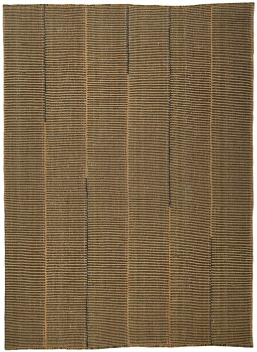 Full view of New Modern Design rug from Turkey, 403 × 305 cm in Yellow tones