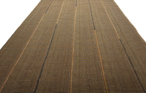 Close-up detail of New Modern Design rug from Turkey showing Wool weave