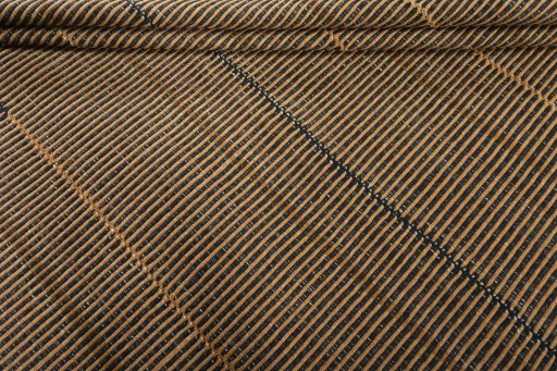 Full view of New Modern Design rug from Turkey, 307 × 254 cm in Yellow tones