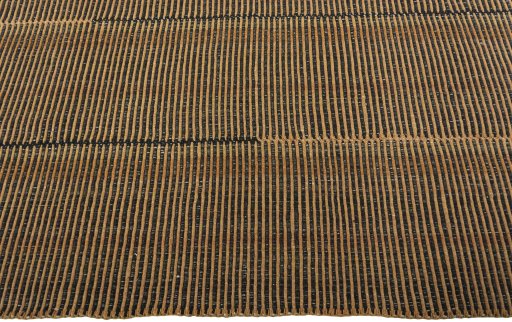 Close-up detail of New Modern Design rug from Turkey showing Wool weave