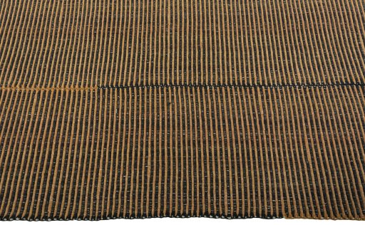 Close-up detail of New Modern Design rug from Turkey showing Wool weave