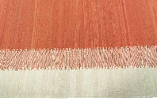 Close-up detail of New Modern Design rug from Turkey showing Wool weave