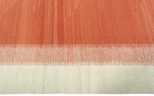 Close-up detail of New Modern Design rug from Turkey showing Wool weave