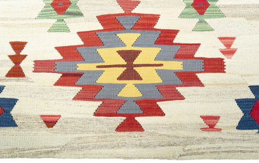 Central medallion detail of New Modern Design rug from Turkey