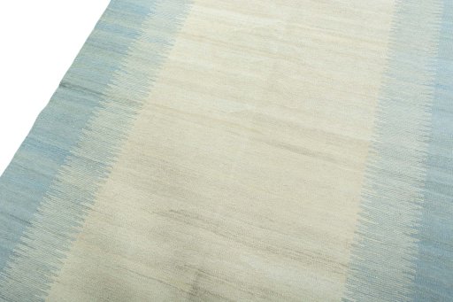 Surface texture of New Modern Design rug with natural Wool and intricate pattern