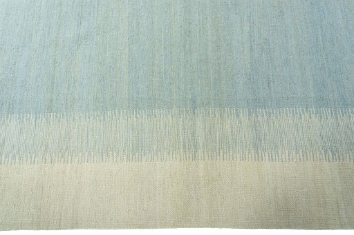 Close-up detail of New Modern Design rug from Turkey showing Wool weave