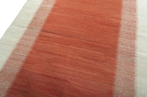 Surface texture of New Modern Design rug with natural Wool and intricate pattern