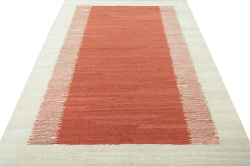 Close-up detail of New Modern Design rug from Turkey showing Wool weave