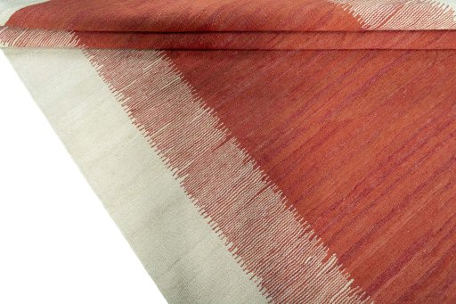 Full view of New Modern Design rug from Turkey, 245 × 173 cm in Red tones