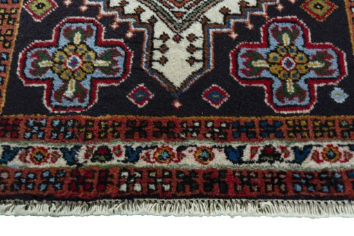 Central medallion detail of 2000s Ardebil rug from Iran / Persia