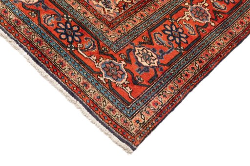 Central medallion detail of 2018s Ardebil rug from Iran / Persia