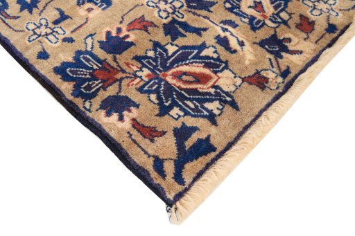 Central medallion detail of 1980s Baloch rug from Iran / Persia