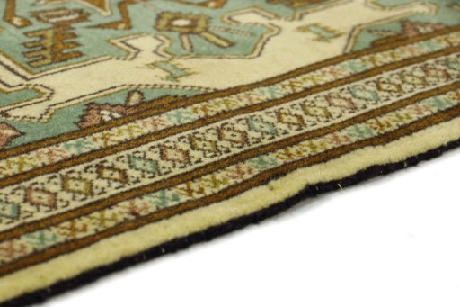 Central medallion detail of 2000s Baloch rug from Iran / Persia