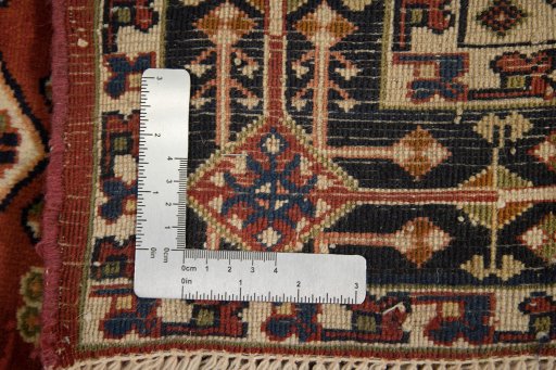 Full view of New Ghashghai rug from Iran / Persia, 178 × 117 cm in Red tones