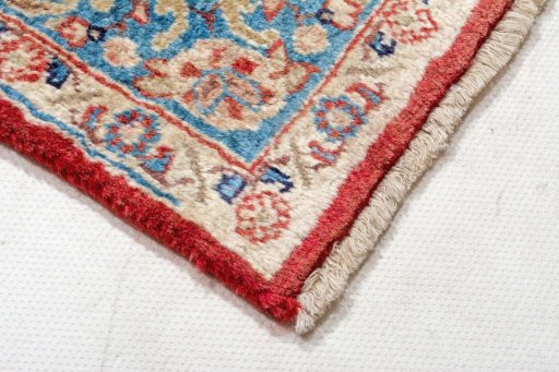 Central medallion detail of 2000s Hamedan rug from Iran / Persia