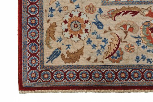 Central medallion detail of New Hamedan rug from Iran / Persia