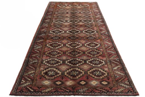 Surface texture of 2000s Hamedan rug with natural Wool and intricate pattern